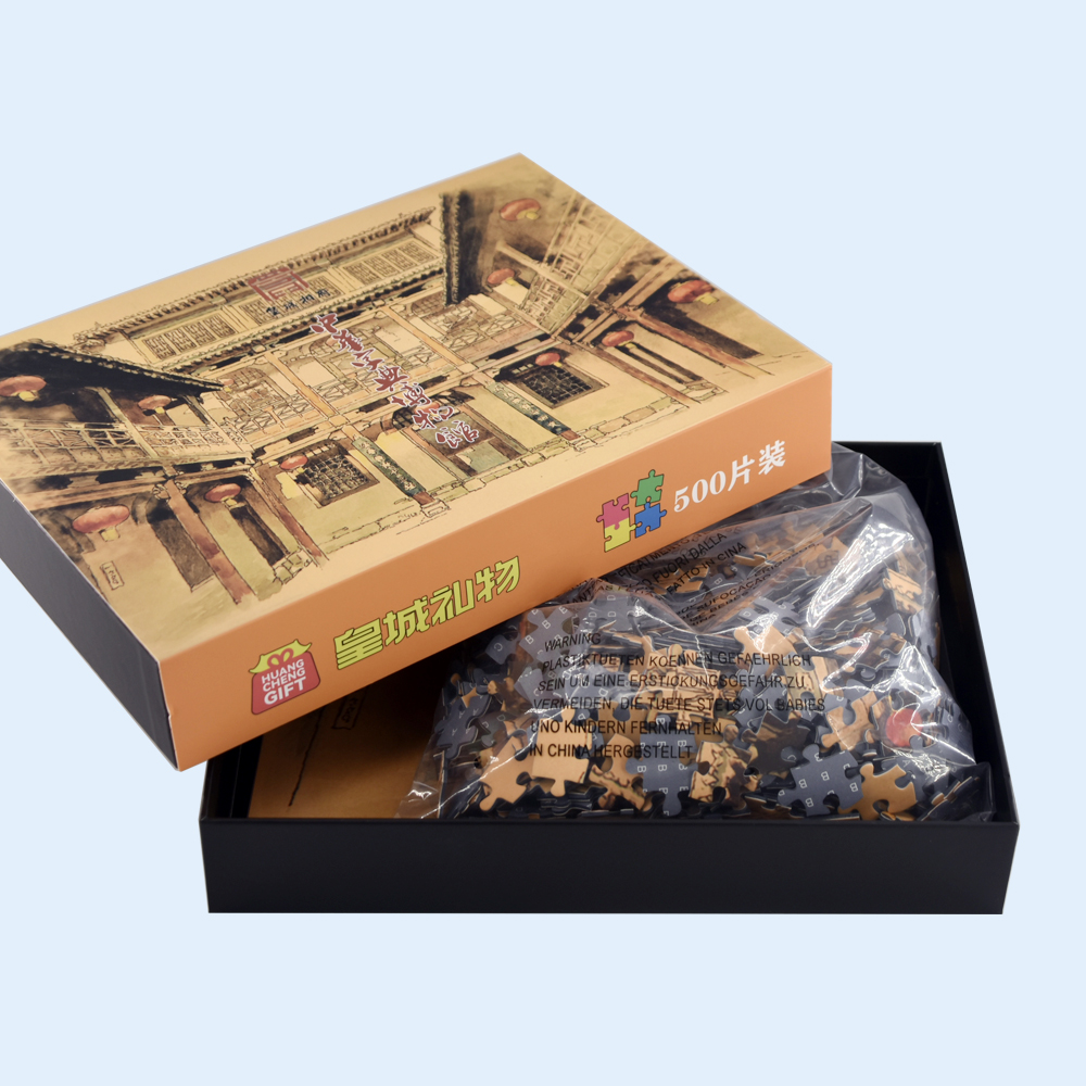 Popular Custom Game 500 Pieces Puzzle Jigsaw Puzzle